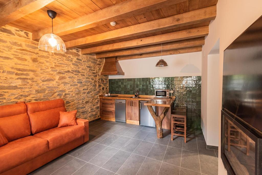 Apartamentos Rurales Casa Llongo Coana Buitenkant foto
