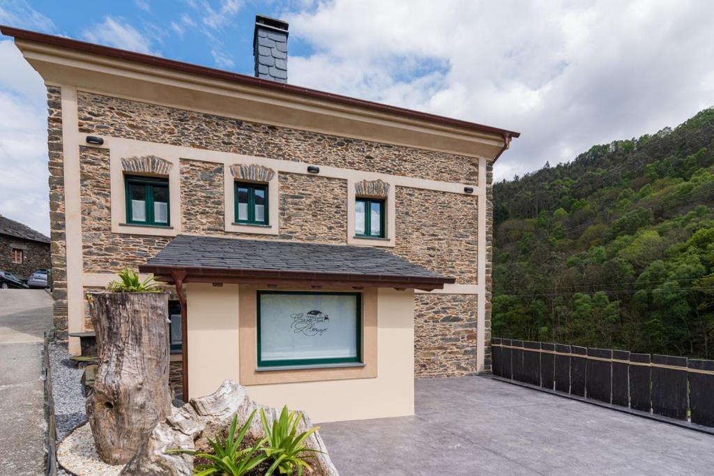 Apartamentos Rurales Casa Llongo Coana Buitenkant foto