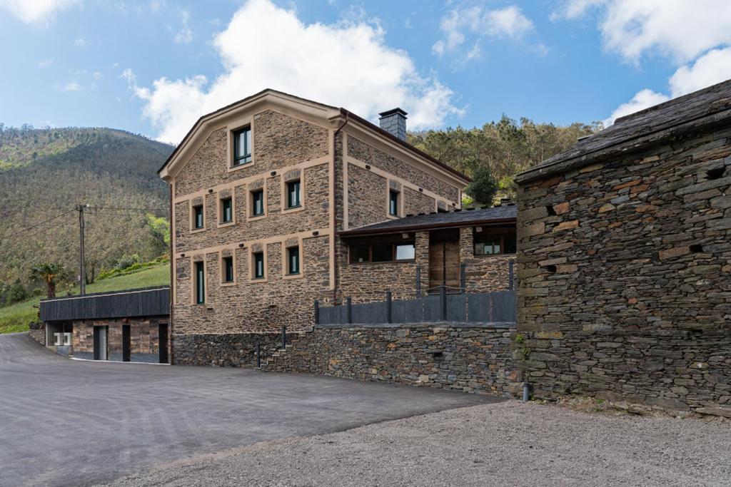Apartamentos Rurales Casa Llongo Coana Buitenkant foto