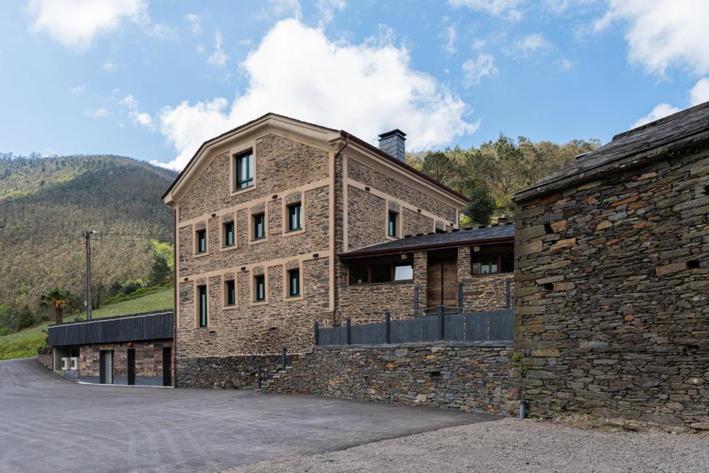 Apartamentos Rurales Casa Llongo Coana Buitenkant foto